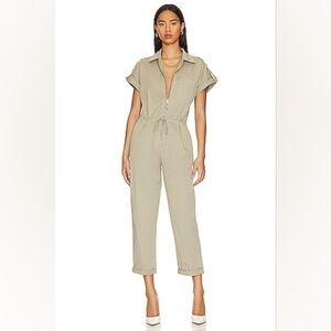 Pistola Revolve Jordan Jumpsuit Utility Boiler Zip Up Coveralls‎ Collar Large
